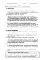 Vorschau - Arbeitsblätter - AB mit Fragen zum Thema "Orden" + Lösungsblatt - Seite 1