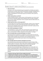Vorschau - Arbeitsblätter - AB mit Fragen zum Thema "Orient" + Lösungsblatt + Mindmap + Infografik - Seite 3