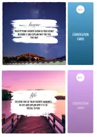 Προεπισκόπηση - Φύλλα εργασίας - Conversation Starters Cards: Home & Life - Σελίδα 2