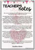 Προεπισκόπηση - Φύλλα εργασίας - Valentine's Writing Prompts- Volume 1 - Σελίδα 1
