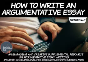Προεπισκόπηση - Φύλλα εργασίας - How to Write Argumentative Essays - Σελίδα 1