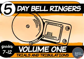 Προεπισκόπηση - Φύλλα εργασίας - Five-Day Bell Ringers Vol. 1: Trials & Tribulations - Σελίδα 1