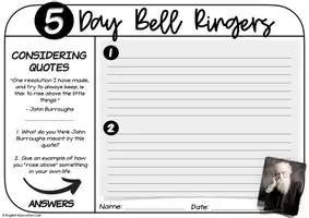 Προεπισκόπηση - Φύλλα εργασίας - Five-Day Bell Ringers Vol. 1: Trials & Tribulations - Σελίδα 3