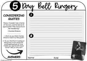 Προεπισκόπηση - Φύλλα εργασίας - Five-Day Bell Ringers Vol. 3: All About Travel - Σελίδα 3