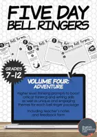 Προεπισκόπηση - Φύλλα εργασίας - Five-Day Bell Ringers Vol. 4: Adventure - Εξώφυλλο