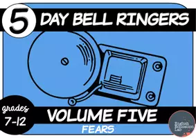 Προεπισκόπηση - Φύλλα εργασίας - Five-Day Bell Ringers Vol. 5: Fears - Σελίδα 1