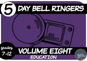 Προεπισκόπηση - Φύλλα εργασίας - Five-Day Bell Ringers Vol. 8: Education - Σελίδα 2