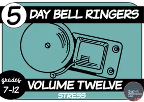 Προεπισκόπηση - Φύλλα εργασίας - Five-Day Bell Ringers Vol. 12: Stress - Σελίδα 1