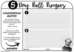 Προεπισκόπηση - Φύλλα εργασίας - Five-Day Bell Ringers Vol. 12: Stress - Σελίδα 3