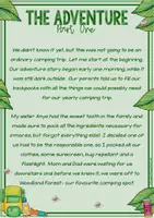 Προεπισκόπηση - Φύλλα εργασίας - Reading Comprehension Package - The Adventure - Σελίδα 3