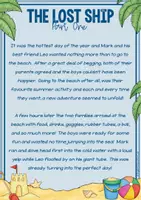 Προεπισκόπηση - Φύλλα εργασίας - Reading Comprehension Package - The Lost Ship - Σελίδα 3