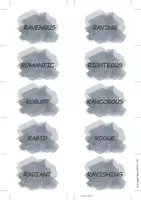 Προεπισκόπηση - Φύλλα εργασίας - Character Traits Vocabulary Work- Letter "R" - Σελίδα 3