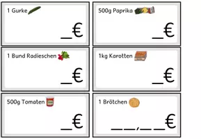 Vorschau - Präsentationen/Tafelbilder - Preisschilder Tafel Supermarkt und Blanko Preisschilder - Seite 2