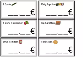 Vorschau - Präsentationen/Tafelbilder - Preisschilder Tafel Supermarkt und Blanko Preisschilder - Seite 3