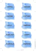 Προεπισκόπηση - Φύλλα εργασίας - Character Traits Vocabulary Work- Letters "J-K" - Σελίδα 3