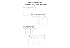 Vorschau - Fördermaterial/Inklusion - Tipp-Geld rechnen und zählen - Deckblatt