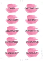 Προεπισκόπηση - Φύλλα εργασίας - Character Traits Vocabulary Work- Letter "C" - Σελίδα 3