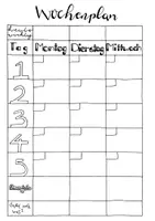 Vorschau - Lehrpläne/Lehrermaterial - Wochenplaner Lehrer - Seite 1
