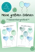 Vorschau - Arbeitsblätter - Meine größten Stärken - Deckblatt