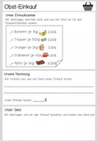 Vorschau - Arbeitsblätter - Einkauf Klassenfrühstück planen ABs - Seite 3