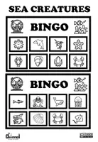 Vista previa - Juegos / Gamificación - Sea Creatures - Black & White Bingo + Interactive Wheel - página 2