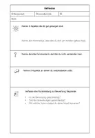 Vorschau - Arbeitsblätter - Reflexion zur Klassenarbeit, ... - Seite 1