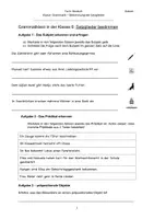Vorschau - Arbeitsblätter - Grammatiktest Klasse 6 - Seite 2