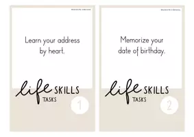 Vorschau - Aufgabenkarten - LifeSkills Aufgaben Klasse 1-3 auf Englisch - Seite 2