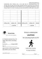 Vorschau - Arbeitsblätter - Laufpass - Seite 1