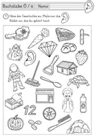 Vorschau - Arbeitsblätter - Buchstabe Ö / ö - Einführung in GRUNDSCHRIFT - inklusive Geschichte und Puzzle - Seite 2