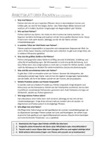 Vorschau - Arbeitsblätter - AB mit Fragen zum Thema "Palmen" + Lösungsblatt - Seite 1