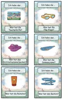 Aperçu - Jeux - Jeu de lecture "Im Schwimmbad" DaZ / DaF / Deutsch - Page 2