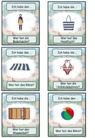 Aperçu - Jeux - Jeu de lecture "Im Schwimmbad" DaZ / DaF / Deutsch - Page 3