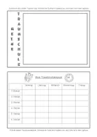 Vorschau - Arbeitsblätter - Lapbook Meine Traumschule - Seite 2