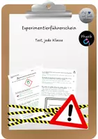Vorschau - Test - Test: Experimentierführerschein - Deckblatt