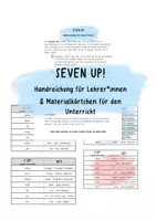 Vorschau - Spiele - 7 UP! Irregular Verbs Card Game - Deckblatt