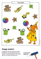 Vorschau - Arbeitsblätter - Kindergartenblock - Kombinieren, rätseln, Fehler finden ab 4 Jahre - Seite 2