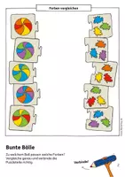 Vorschau - Arbeitsblätter - Kindergartenblock - Kombinieren, rätseln, Fehler finden ab 4 Jahre - Seite 3