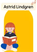 Vorschau - Stundenentwürfe - Astrid Lindgren und ihre Werke - Deckblatt