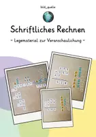 Vorschau - Bildkarten - Schriftliche Rechenverfahren - Legematerial - Deckblatt