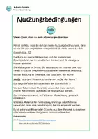 Vorschau - Stundenentwürfe - Personenbeschreibung : Meine Mutter - einfach bis schwer - Seite 1