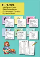 Vorschau - Stationenlernen - Englisch – 9. Klasse: 54 Aufgabenkarten zum Jahresstoff - Seite 3