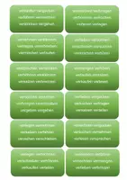 Vorschau - Spiele - Eins-ist-gleich-Spiel mit der Vorsilbe "ver" - Seite 1