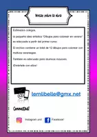 Vista previa - Manualidades / Dibujos para colorear - 12 Dibujos para colorear verano - página 1