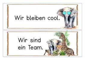 Vorschau - Anderer Materialtyp - Klassenregeln - Safariklasse - Zooklasse - Seite 2
