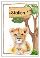 Vorschau - Poster - Stationenkarten - Safariklasse - Zooklasse - Seite 3