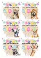 Vorschau - Anderer Materialtyp - Geburtstagskärtchen - Safariklasse - Zooklasse - GRATIS - Seite 3