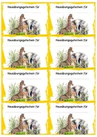 Vorschau - Anderer Materialtyp - Hausübungsgutscheine gelb - Safariklasse - Zooklasse - Seite 2