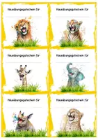 Vorschau - Anderer Materialtyp - Hausübungsgutscheine gelb - Safariklasse - Zooklasse - Seite 3