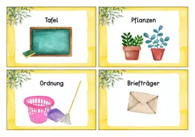 Vorschau - Anderer Materialtyp - Klassenämter gelb - Safariklasse – Zooklasse - Seite 2